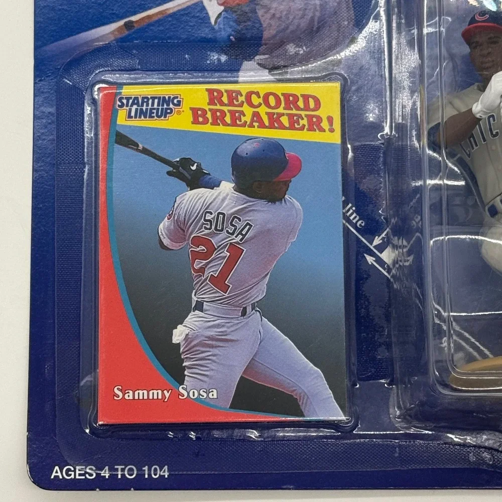 Sammy Sosa 1998 Starting Lineup Home Run History Figure Chicago Cubs Kenner New